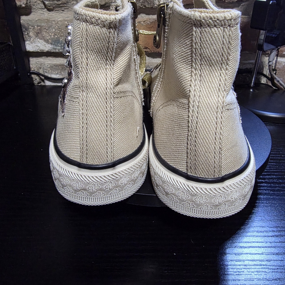 Blowfish Malibu Distressed High-Top Sneakers - Picture 4 of 7